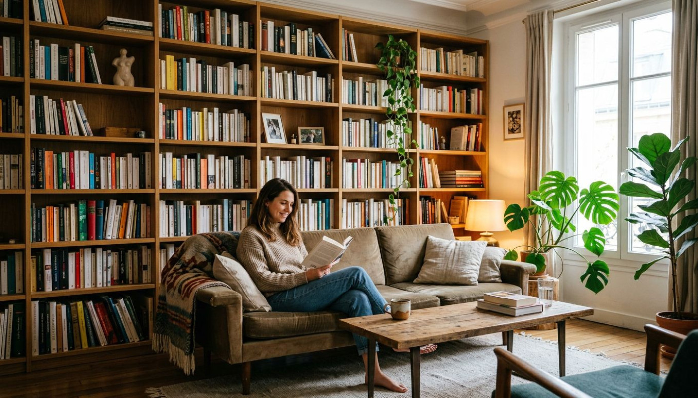 Décoder l’impact d’une bibliothèque sur l’ambiance d’un salon