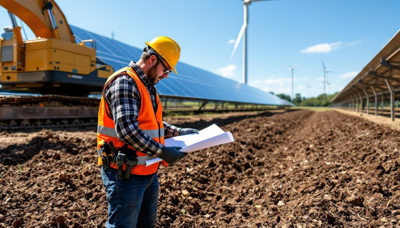 Planification efficace des projets de mulching pour infrastructures énergétiques