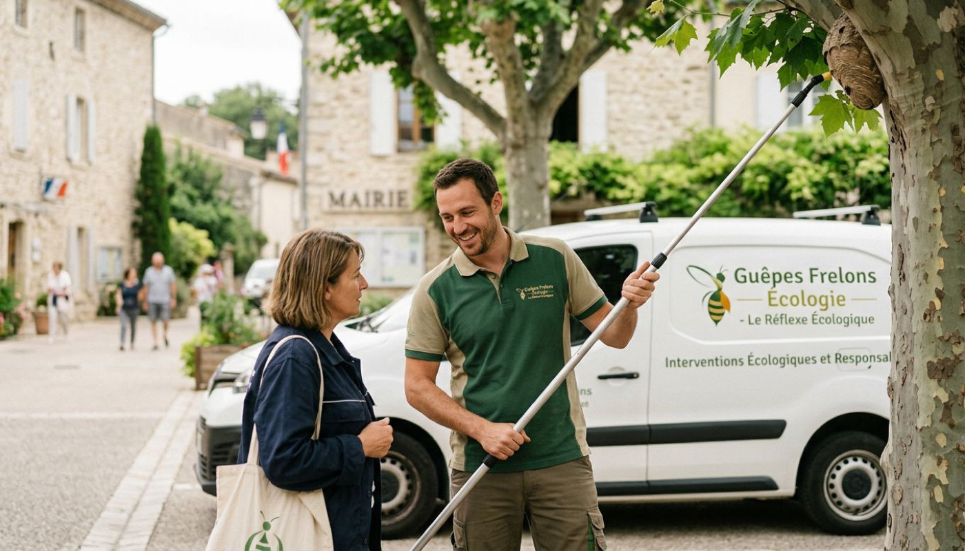 Quand l’entreprise guêpes frelons devient le réflexe écologique des collectivités